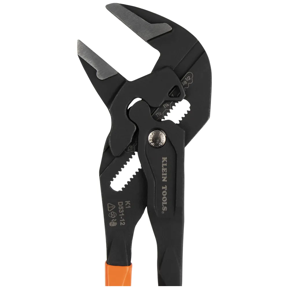 Llave de pinzas compacta, 30,5 cm